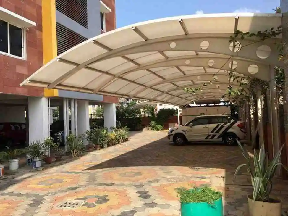 Polycarbonate-Car parking-shade-OMD Engineering